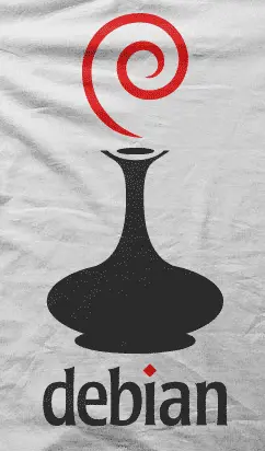 Camiseta debian II-detalle