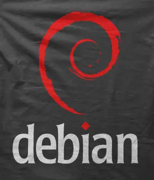 Camiseta debian-detalle