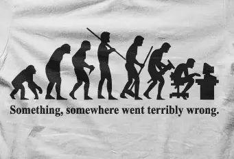 Camiseta evolución II-detalle