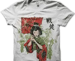 geisha sombrilla