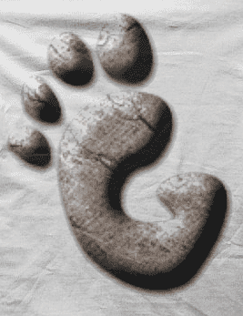 Camiseta gnome linux-detalle