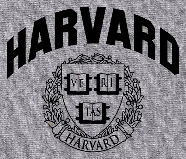 Camiseta harvard university-detalle