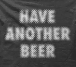 Camiseta have another beer-detalle