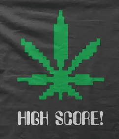 Camiseta hight score-detalle