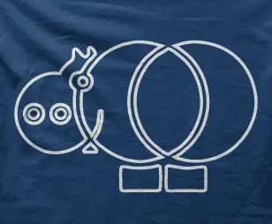 Camiseta hipopotamo-detalle