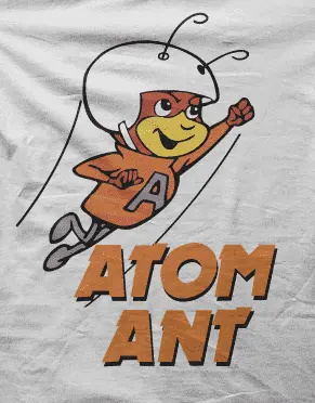 Camiseta hormiga atomica-detalle