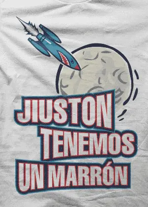 Camiseta jiuston tenemos un ..-detalle