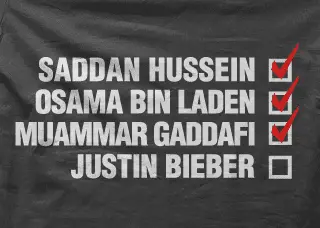 Camiseta justin bieber-detalle