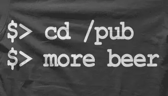Camiseta more beer-detalle