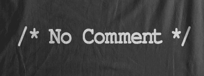 Camiseta no comment-detalle