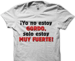 no estoy gordo