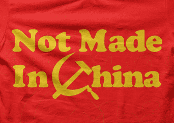 Camiseta not made in china-detalle