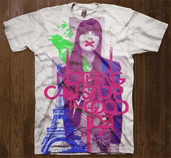Camiseta nothing-detalle