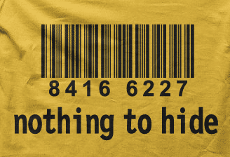 Camiseta nothing to hide-detalle