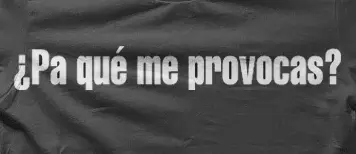 Camiseta paque me provocas-detalle