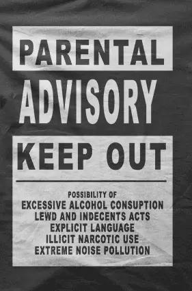 Camiseta parental advisory I-detalle