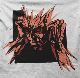 Camiseta pensando-detalle