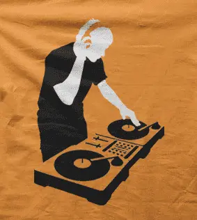 Camiseta pinchadiscos-detalle