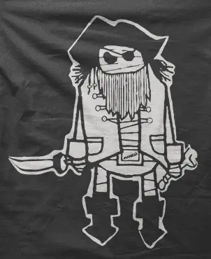 Camiseta pirata I-detalle