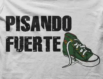Camiseta pisando fuerte-detalle