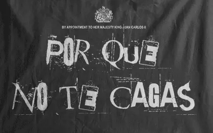 Camiseta por que no te callas-detalle