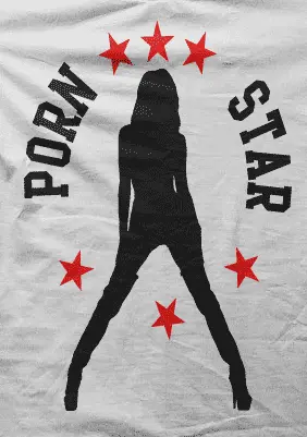 Camiseta porn stars IV-detalle