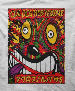 Camiseta que dios nos perdone-detalle