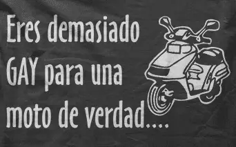 Camiseta scooters-detalle
