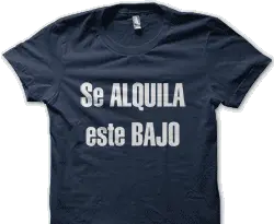 se alquila este bajo