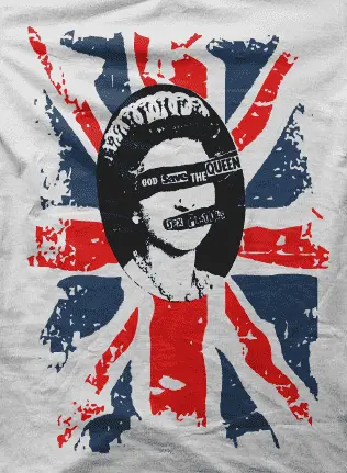 Camiseta sex pistols-detalle