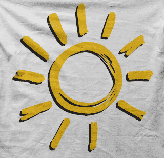 Camiseta sol palotes-detalle