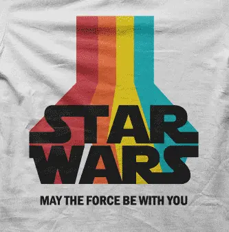 Camiseta star wars-detalle