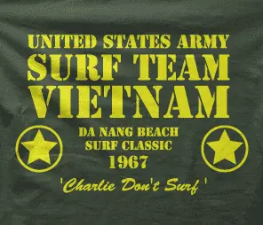 Camiseta surf team vietnam-detalle