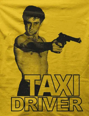 Camiseta taxi driver-detalle