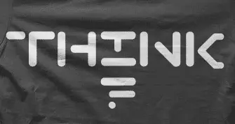 Camiseta think-detalle