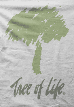 Camiseta tree of life-detalle