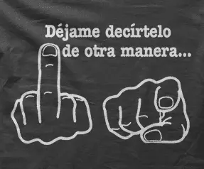 Camiseta vete a tomar..-detalle