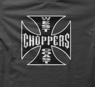 Camiseta west coast choppers-detalle