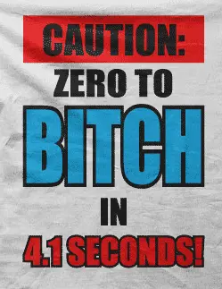 Camiseta zero to bitch-detalle