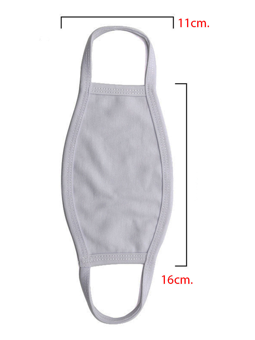 Mascarilla dimensiones